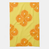 Orange Slice Pattern Handtuch (Vertikal)