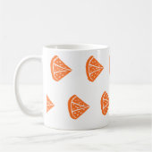 Orange Slice Pattern Kaffeetasse (Links)