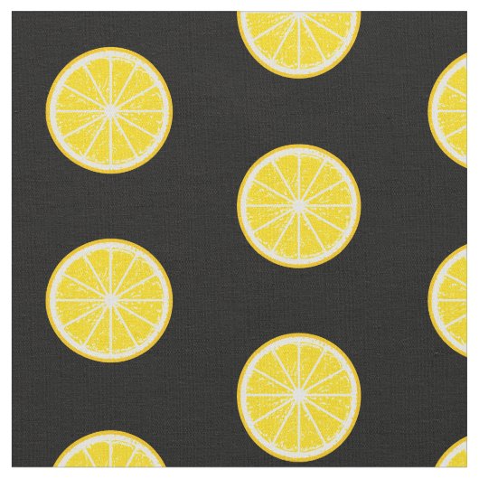 Orange Slice Pattern Stoff (Nahaufnahme)