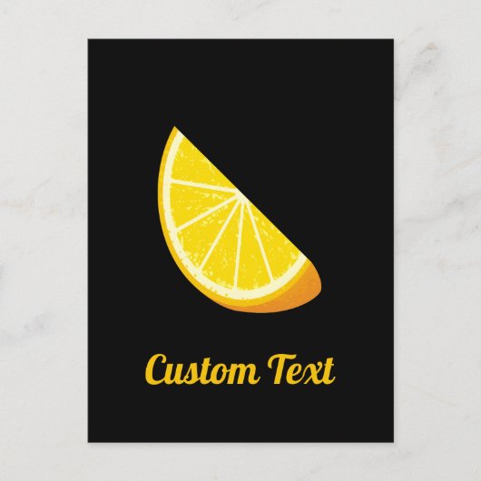 Orange Slice Postkarte (Vorderseite)