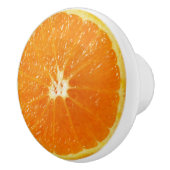 Orange Slice realistische Fruchtmöbelknopf Keramikknauf (Rechts)