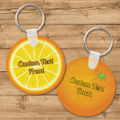 Orange Slice Schlüsselanhänger