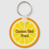 Orange Slice Schlüsselanhänger (Vorderseite)