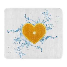 Orange-Slice Schneidebrett