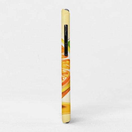 Orange Slice Splash Case-Mate iPhone Hülle (Hinten/Links)
