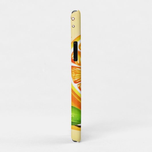 Orange Slice Splash Case-Mate iPhone Hülle (Hinten/Rechts)
