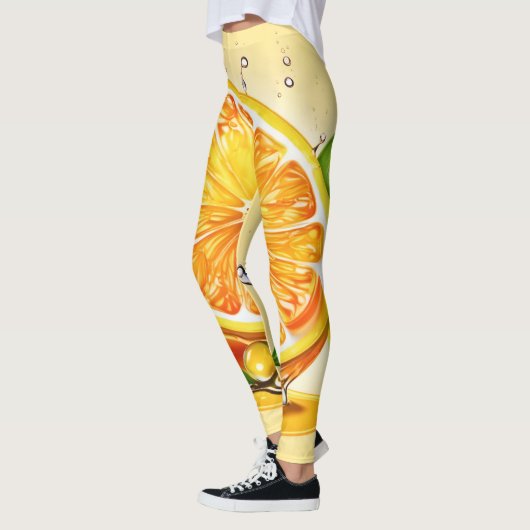 Orange Slice Splash Leggings (Links)