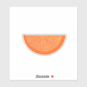 Orange Slice Sticker (Blatt)