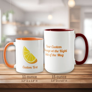 Orange Slice Tasse