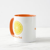 Orange Slice Tasse (Vorderseite Links)