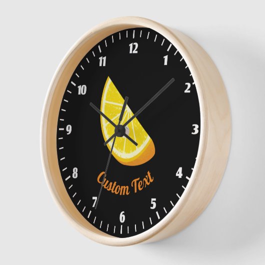 Orange Slice Uhr (Winkel)