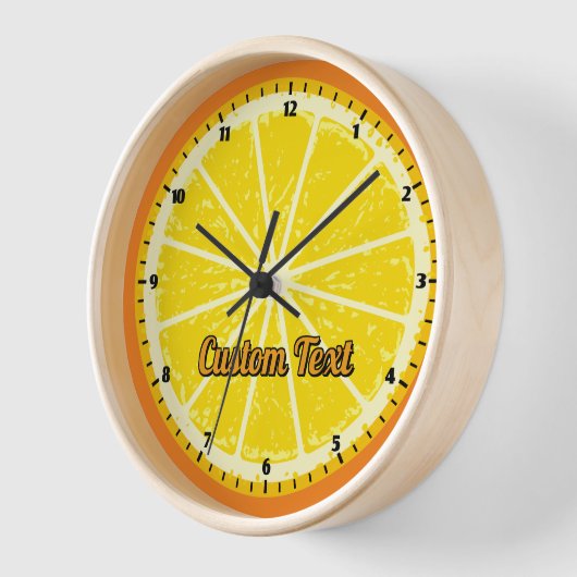 Orange Slice Uhr (Winkel)