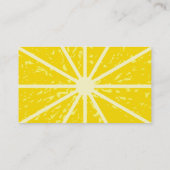 Orange Slice Visitenkarte (Rückseite)