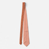 Orange Sliced Fruit Neck Tie Krawatte (Rückseite)