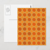 Orange Slices Collage Postkarte (Vorne/Hinten)
