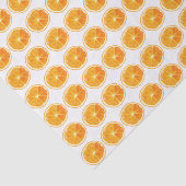 Orange Slices Pattern Seidenpapier (Ausschnitt)