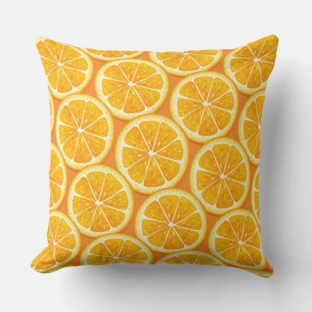 Orange Slices Pillow Kissen (Vorderseite)