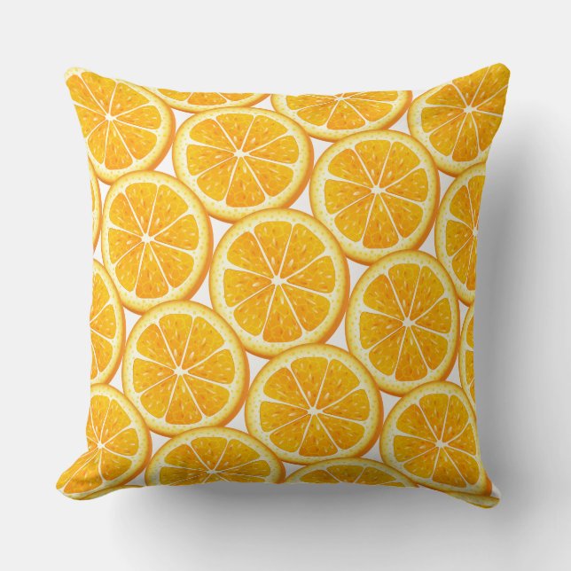 Orange Slices Pillow Kissen (Vorderseite)