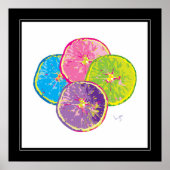 Orange Slices Pop Poster (Vorne)