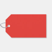 Orange Slices und Cinnamon Weihnachtsgeschmack Geschenkanhänger (Rückseite Horizontal)