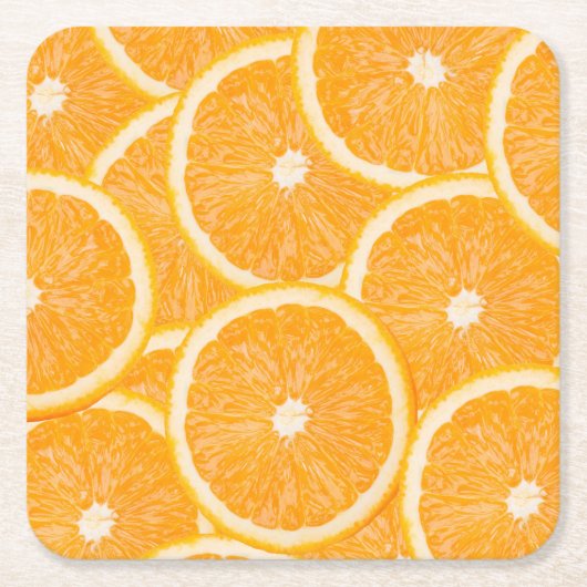 Orange Slices Untersetzer (Vorderseite)