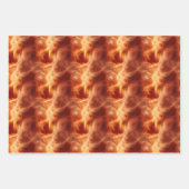 Orange Smoke Geschenkpapier Set (Vorderseite 3)