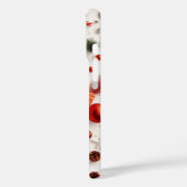 Orange Snowman Strick Weihnachtsschmuck Case-Mate iPhone Hülle (Rückseite / Links)