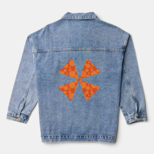 Orange Soap Bubbles Jeansjacke