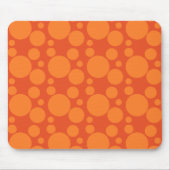 Orange Soap Bubbles Mousepad (Vorne)