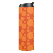 Orange Soap Bubbles Thermosbecher (Nach links gedreht)