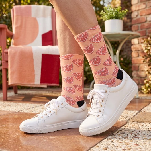 Orange Socken