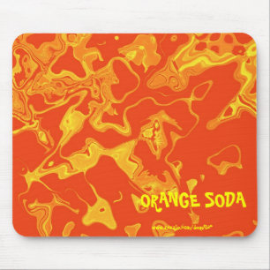 ORANGE SODA MOUSEPAD