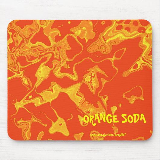 ORANGE SODA MOUSEPAD (Vorne)