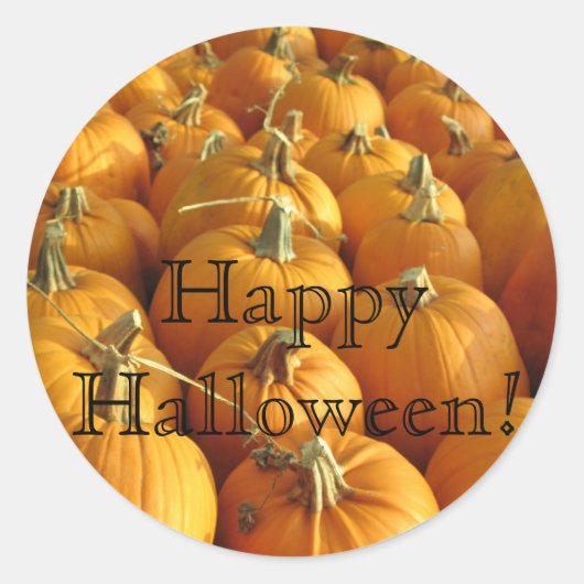 Orange Soldiers Runder Aufkleber (Vorderseite)