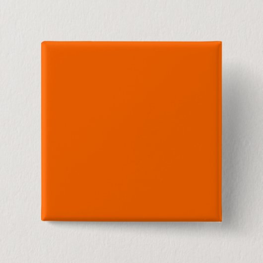 Orange Solid Color Background Template Button (Vorderseite)