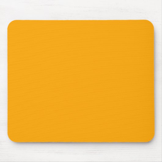 Orange Solid Color Mousepad (Vorne)