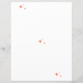 Orange Sonic Stationary (Rückseite)