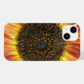 Orange Sonnenblume Case-Mate iPhone Hülle (Rückseite (Horizontal))