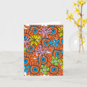 Orange Sonnenblume durch Entwürfe Cynthias Turner Karte (Gelbe Blume)