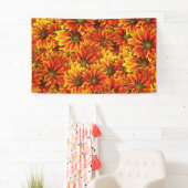 Orange Sonnenblumen Banner (Insitu)