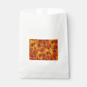Orange Sonnenblumen Geschenktütchen