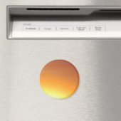 Orange Sonnendurchbruch-Magnet Magnet (In Situ (Geschirrspüler))