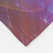 Orange SonnenscheinV073 Meditator Fleecedecke (Ecke)