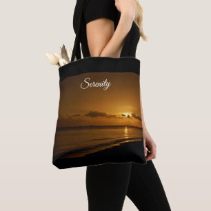 Orange Sonnenuntergang-Ruhe Tasche