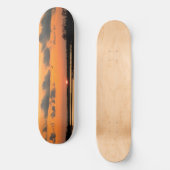 ORANGE SONNENUNTERGANG-SKATEBOARD SKATEBOARD (Vorderseite)