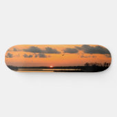 ORANGE SONNENUNTERGANG-SKATEBOARD SKATEBOARD (Horizontal)