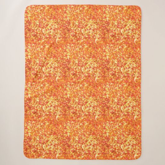 Orange Spark Blanket Grosses Sherpadecke (Vorderseite)