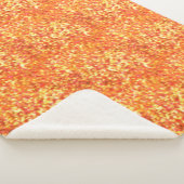 Orange Spark Blanket Grosses Sherpadecke (3/4)