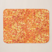 Orange Spark Blanket Sherpadecke (Vorderseite (Horizontal))