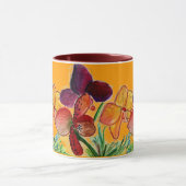 Orange Spaß-Tasse Tasse (Zentrum)